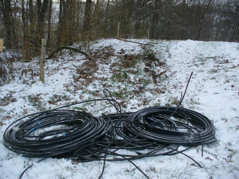 Diebe stahlen 600 Meter Kabel