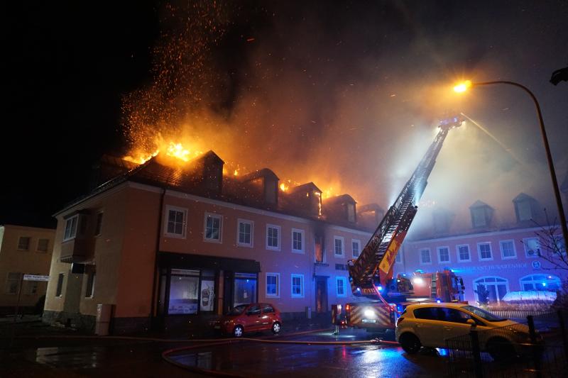 Brand im Husarenhof jährt sich zum 2. Mal