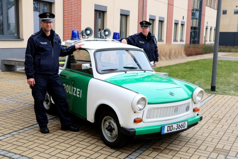 Pilotprojekt in der Polizeidirektion Görlitz: Funkstreifenwagen vom Typ Trabant 601 reaktiviert