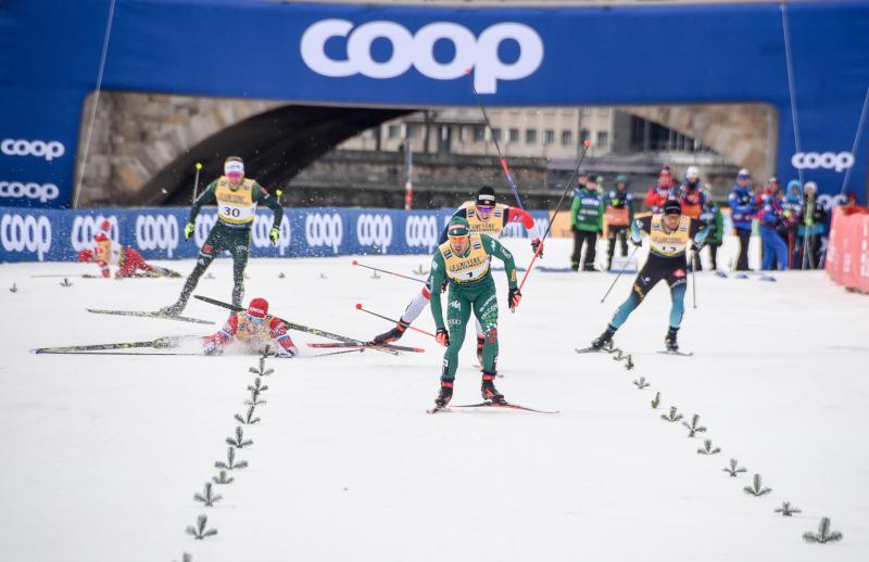 Rasante Einzel-Finals zum Auftakt des Skiweltcup Dresden