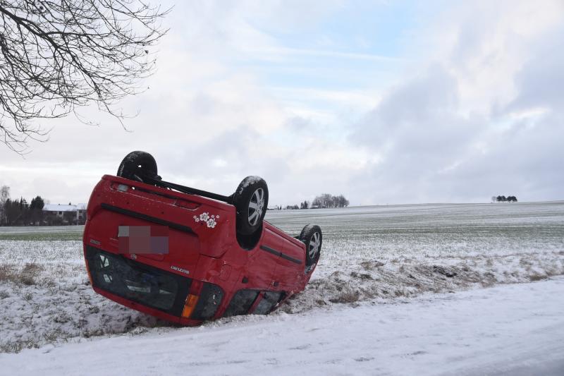 Schnee sorgt für Unfälle