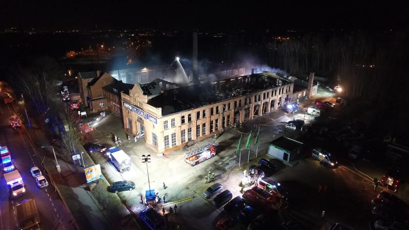 Nach dem Großbrand: Stadt will Firmen unterstützen