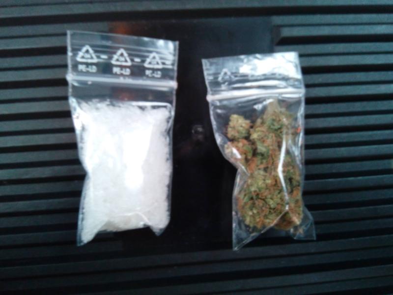 Crystal und Marihuana im Gepäck