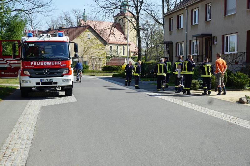 Gasleck in Reihenhaus: Feuerwehr muss ausrücken