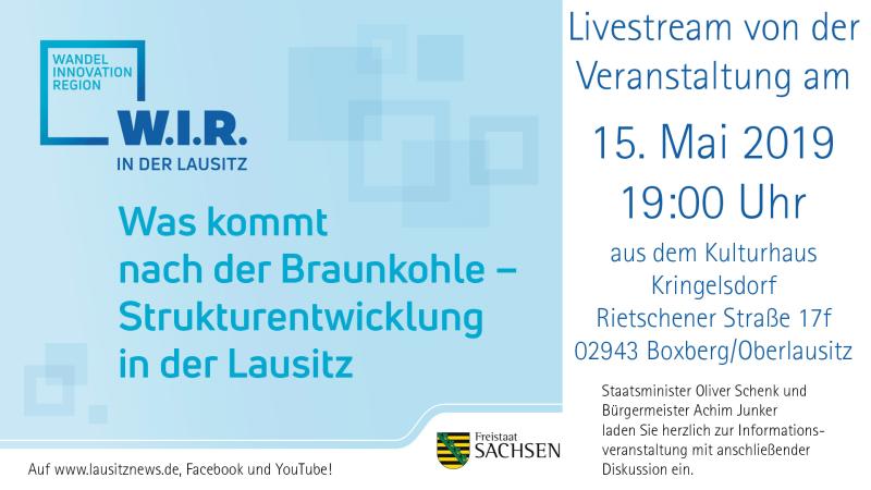 Heute live: Was kommt nach der Braunkohle  Strukturentwicklung in der Lausitz