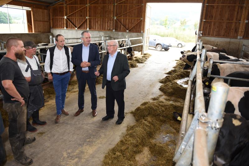 Sächsischer Staatsminister für Umwelt und Landwirtschaft besucht die Oberlausitz