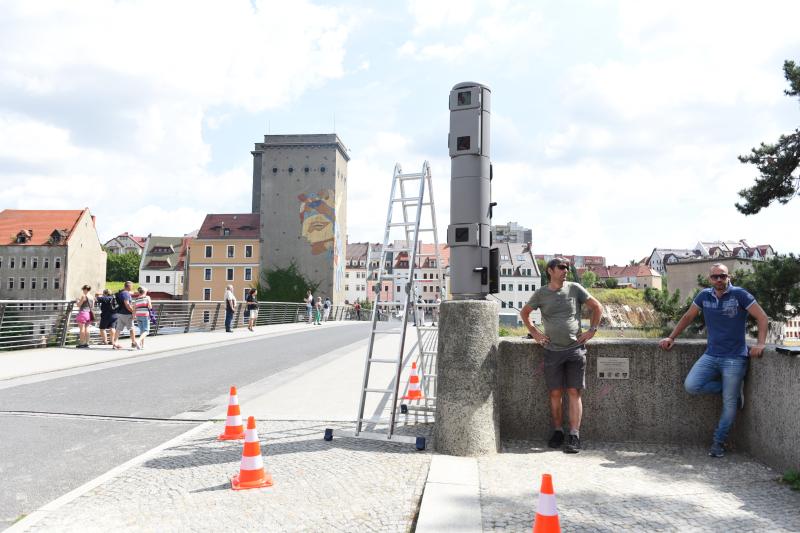 Kamerasystem an der Altstadtbrücke geht in Betrieb