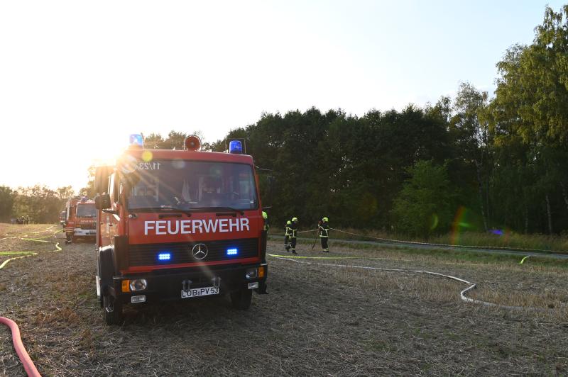 Feuerwehr probt Ernstfall: Tschechische Kameraden im Einsatz