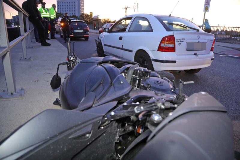 Betrunkener Autofahrer kollidierte mit Motorrad