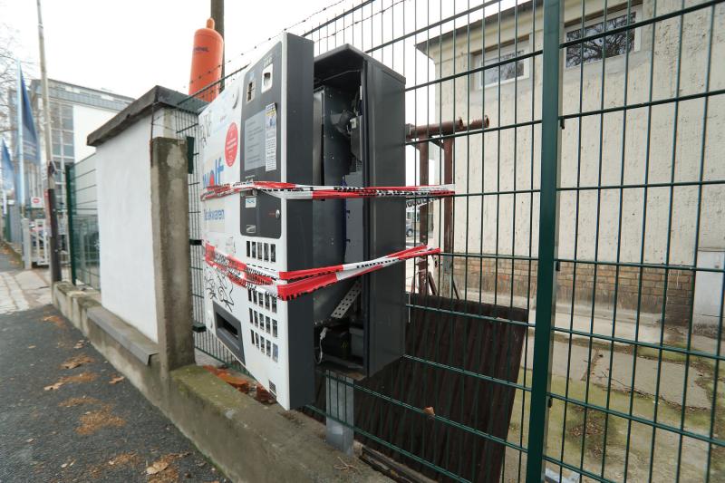 Zigarettenautomat auf der Bremer Straße gesprengt