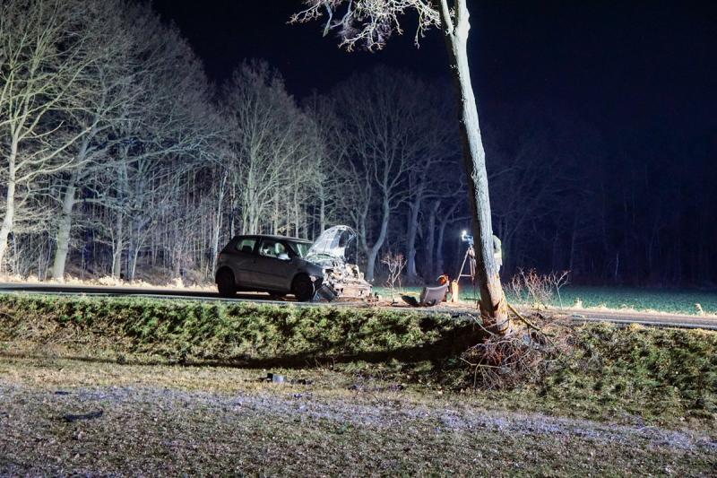 VW-Fahrerin kracht gegen Baum: Feuerwehr muss anrücken