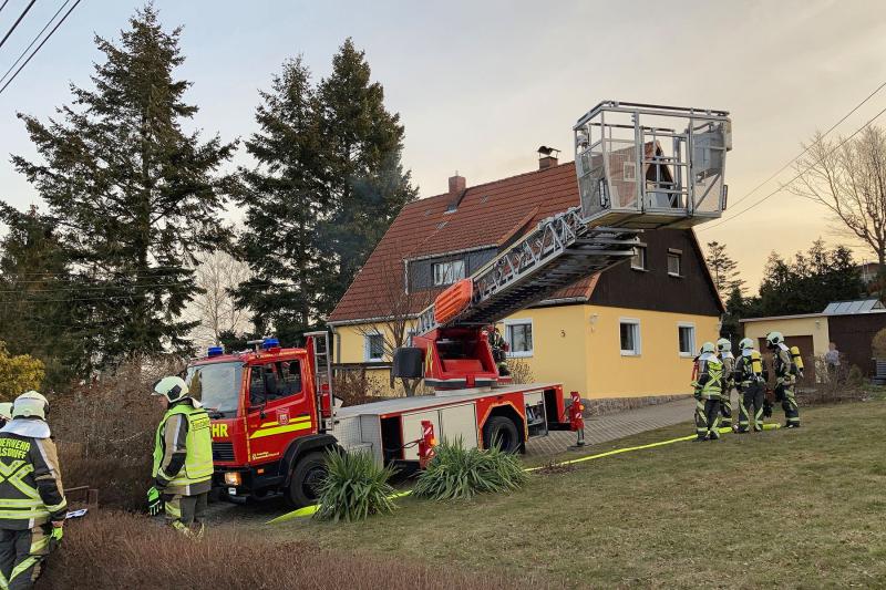 Schornstein brannte in Herzogswalde