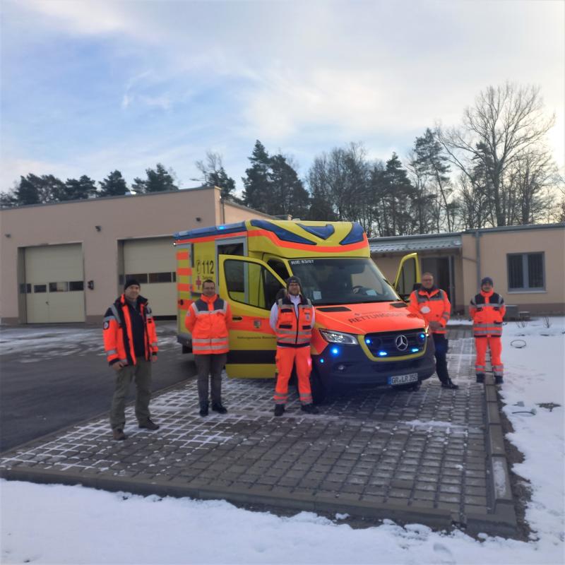 Neue Rettungswache in Rietschen nimmt Betrieb auf