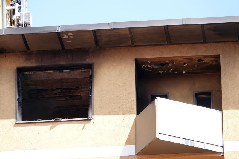 Wohnung brannte im Mehrfamilienhaus