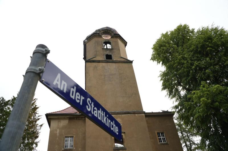Stadtkirche abgebrannt