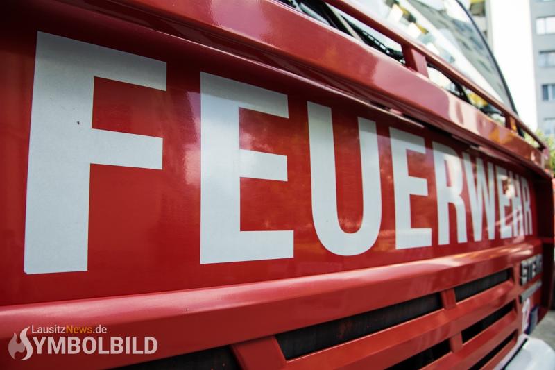 Müll im Lkw in Brand