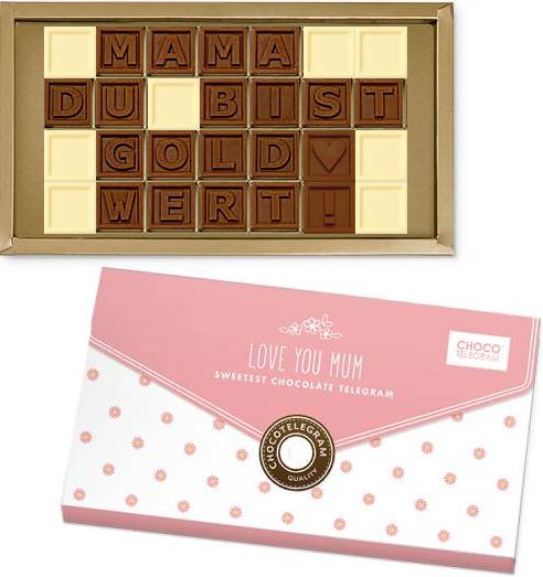 Personalisierte Schokoladentafeln – beliebte Geschenke zum Muttertag